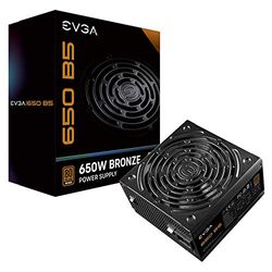 EVGA 650 B5, 80 Plus BRONZE 650W, Completamente Modulare, EVGA ECO Mode, Misura Compatta 150mm, Alimentatore, 220-B5-0650-V2 (EU)