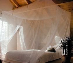 Snittare unisex – Adult Lodge Big Box II myggnät, vit