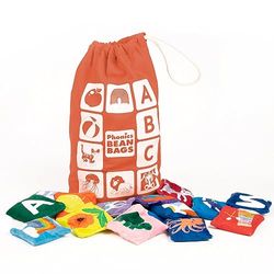 Learning Resources- Saquitos pequeños, Preescolar, Juguetes de Phonics, 27 Piezas, niñas de 3+ años, Multicolor, Talla única (EI-3050)