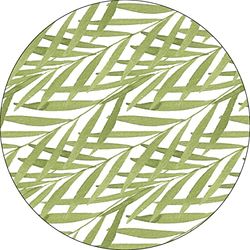 Bonateks, Round Digital Printed Mouse Pad, Non-Slip Base, for Office and Home, Diameter:22cm