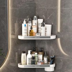 JOYBOS Étagère de Salle de Bain pour Rangement de Douche 33 x 22 x 7 cm