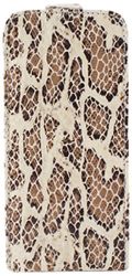 tammyb Reptile Flip Case voor iPhone 5 leer