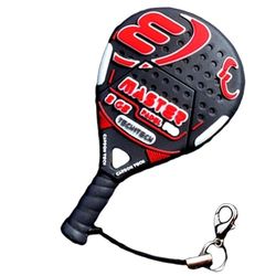 Raquette de Padel, Couleur Rouge, capacité de 32 Go, USB 2.0, légère et Durable, idéale pour Les Joueurs de Tous Les Niveaux
