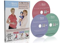 MamaWorkout - Die 3er DVD Box zum Sparpreis ++ 1. Fit in der Schwangerschaft ++ 2. Rückbildungsgymnastik ++ 3. Bauch Beine Po mit Baby [Alemania]