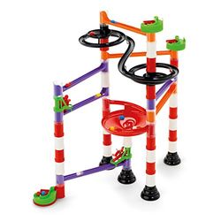 Quercetti Migoga Vortis, Pista Biglie per Bambini 5-12 Anni, Giochi per Bambini 72 Pezzi, Costruzioni per Bambini, Gioco Educativo e Creativo, Giochi Bambino 5 Anni, Made in Italy