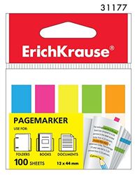 100 Pages fluo 12 mm x 44 mm papier seitenmarkierer pièces EK-31177 Rechteckig