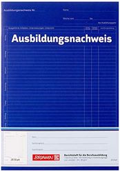 Brunnen 104257001 Notitieboekje opleiding/opleiding bewijs (A4, 28 vellen, 1 week per pagina)