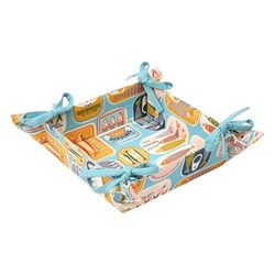 Sardines Bread Basket - Blue