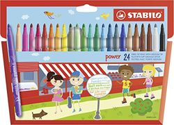 STABILO Rotulador Power - Estuche con 24 Colores
