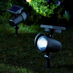 Smart Garden - Lampada da giardino a energia solare, 30 lumen