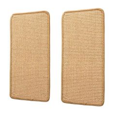 Lot de 2 Tapis griffoirs en sisal Robuste pour Chat, Tapis griffoir antidérapant pour protéger Les Meubles, Les Portes et Les Murs, idéal comme Protection Contre Les Rayures pour Le canapé, Le Sol et