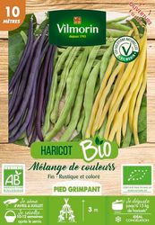 Vilmorin Haricot rame mix bio 10m