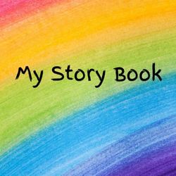 Children's Story Book with Coloring