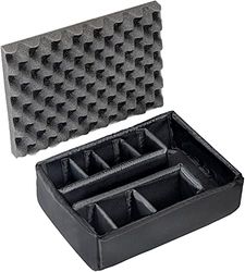 Peli 1455, vadderad avdelarsats, originaltillbehör till Peli Protector-väska, kompatibelt med: Peli 1450, färg: svart