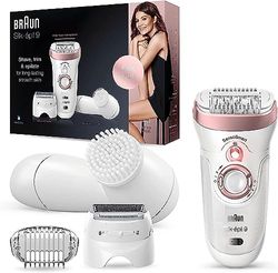 Braun Silk-épil 9 SensoSmart 9/880 Oro rosa, Blanco 40 pinzas - Depiladora (Oro rosa, Blanco, 40 pinzas, Integrado, 2 h, 50 min)