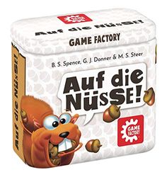 Game Factory 646273 On the Nuts The Crisp dice, Mini Handy Metal tin, Travel Game, for Adults and Children Aged 8 and Over, Multicoloured