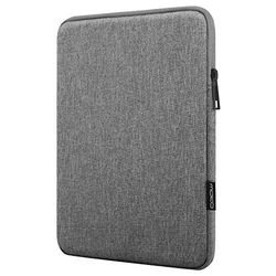 MoKo Funda de Tableta Compatible con 7-8 Inch Tablet, Sleeve Bag de Tela de Poliéster Protector Portátil Compatible con iPad Mini (6ª Gen) 8,3" 2021/Mini (5th Gen) 7.9" 2019/mini 1/2/3/4 - Gris Claro