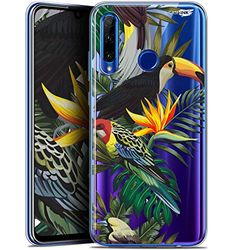 Caseink Fodral för Huawei Honor 20 Lite (6.2) Gel HD [tryckt i Frankrike - Honor 20 Lite fodral - mjukt - stöttåligt] tropisk tucan