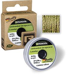 Radical Unloaded Dropcore Leader 10 m 24,9 kg, 55 lbs Camou-Olive, 55 lbs