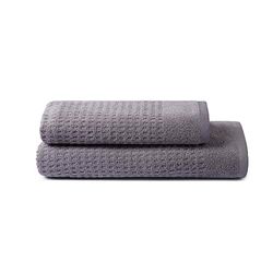 SWEET HOME - Asciugamani Bagno Viso e Bidet in Spugna di Puro Cotone 100% Certificato OEKO-TEX Zero Twist, Set con Asciugamano Bagno 50x100 e 40x50 Morbido e Assorbente anche come Asciugamano Palestra
