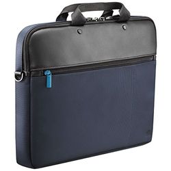 Mobilis Executive 3 14" Maletín Negro, Azul - Funda (Maletín, 35,6 cm (14"), Tirante para Hombro, 408 g, Negro, Azul)