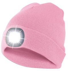 VELAMP Lighthouse, Beretto LED Unisex Adulto, Rosa, Taglia unica
