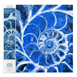 DIAMOND DOTZ Peinture au Point de Diamant, kit intermédiaire, DD9, Blue Nautilus, 51 x 37cm