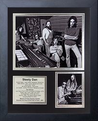 Legends Never Die Steely Dan Cornice Foto Collage, 27,9 x 35,6 cm