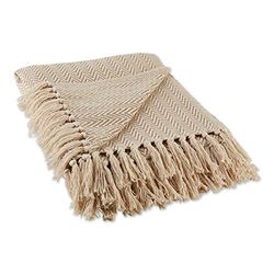 DII Hand-Knitted Cotton, Stone, 50x60