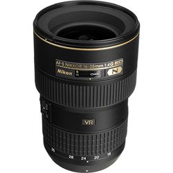 Nikon Obiettivo Nikkor AF-S 16-35mm f/4G ED VR, Nero [Versione EU]