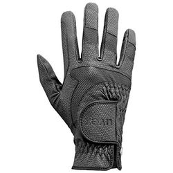 uvex I-Performance 2 - Gants d’équitation Flexibles pour Hommes et Femmes - Durable - Ventilation Optimale - Black - 6