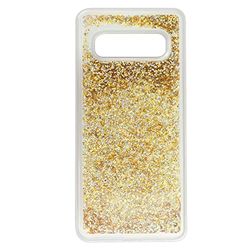 Babaco Phone Case For Samsung S10 PLUS Liquid Glitter Effect, Gold