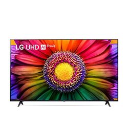 LG UHD 50'', Smart TV 4K, 50UR80006LJ, Serie UR80 2023, Processore α5 Gen6, HDR10 Pro, Filmmaker Mode, Game Optimizer, Wi-Fi, webOS 23, AI ThinQ, Alexa, Sports Alert, Telecomando Puntatore