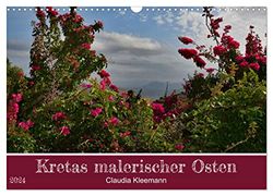 Kretas malerischer Osten (Wandkalender 2024 DIN A3 quer), CALVENDO Monatskalender: Zauberhafte Orte, Strände und Berge prägen das Bild