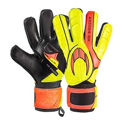 Ho Soccer One Negative Flash keepershandschoenen, uniseks, volwassenen, limoen/zwart, 7