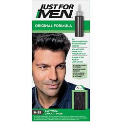 Just For Men Formule Originale Coloration Cheveux Noir, Restaure La Couleur Originale Pour Un Look Naturel - H55