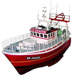 Soclaine ZN1700 modellfartyg – "Le Zénith", modern fiskkutter – skala 1:25