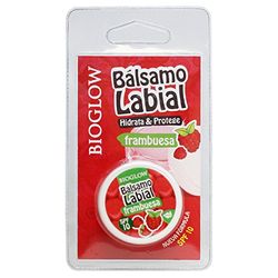 Bioglow Bálsamo Labial Frambuesa - 7 Paquetes de 1 x 15 ml - Total: 105 ml