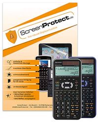 ScreenProtect Folia ochronna na wyświetlacz UltraClear do Sharp EL-W506 X z raklą i ściereczką z mikrofibry