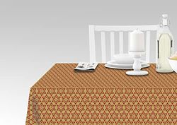 Doge Milano Nappe avec impression numérique, 100% Made in Italy Nappe antidérapante pour salle à manger, lavable et antitache, modèle Noël - RioGrande, cm 140x240