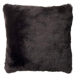 Dutch Decor Zaya Cuscino ornamentale, Poliestere, Nero, 45X45