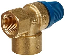 Sanitop-Wingenroth membraan veiligheidsklep voor industriële waterinstallatie 1/2 inch 1/2 inch - 8 Bar