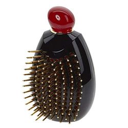 Jäneke Escova farpada corpo preto e dourado, tampa vermelha – 85 g