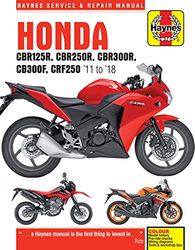 Honda CBR125R, CBR250R, CBR300R, CB300F & CRF250 (11-18)