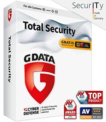 G DATA Total Security 2020 | 1 Gerät - 1 Jahr | Trust in German Sicherheit | Virenschutz für Windows, Mac, Android, iOS | DVD-ROM