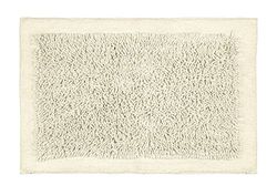 WENKO Sidyma Bath Mat Beige 60 x 90 cm, Cotton, 60 x 0 x 90 cm