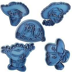 Cuticuter Pack d'emporte-pièces pour Toy Story, bleu