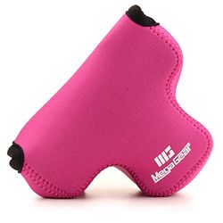 MegaGear MG1490 Capa para Fujifilm X-T100 (15-45 mm, de neopreno), cor rosa