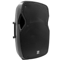 Enceinte Active 15" noire 2 voies - Puissance 450 Watts - Connexion sans Fil Bluetooth - Entrée Micro/Ligne - Lecteur USB/SD intégré - TWS - Puissante et Polyvalente - Idéale pour DJ, Animation, Scène