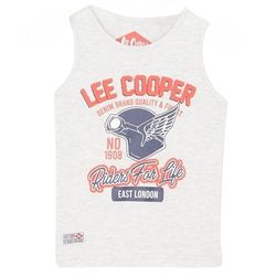 Lee Cooper Jongens GLC0139 DEB GRIS baby- en peutertanktop, 10 jaar, grijs, 10 Jaar